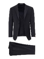 Smoking in lana con gilet