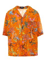 Camicia in cotone stampata