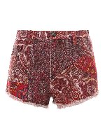 Shorts paisley in cotone
