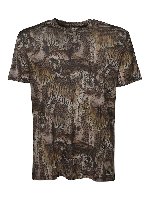 T-shirt in cotone con stampa tigri