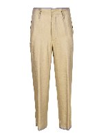 Pantaloni in lino iridescente