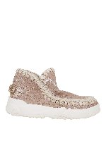 Sneakers Eskimo in pelle lame