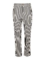 Pantalone in misto cotone a righe