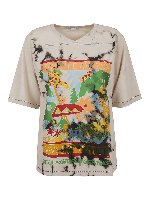 T-shirt con stampa Rainforest