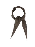 Foulard verde militare con logo