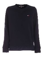 Felpa con spacchetti blu