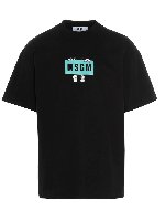 T-shirt box logo nera