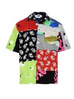 Camicia Patchwork multicolor