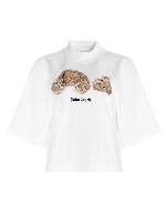 T-shirt Bear cropped
