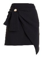 Gonna a portafoglio in crepe