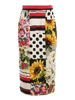 Gonna con motivo patchwork