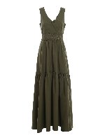 Vestido Largo - Verde Oscuro