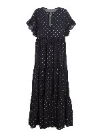 Vestido Largo - A Lunares