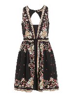 Abito con stampa foulard