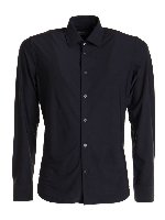 Camicia nera stretch