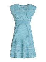 Abito in maglia di misto viscosa e cotone