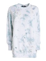 Felpa in cotone impreziosita