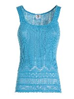 Top in cotone e viscose