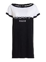 Miniabito in jersey colour-block