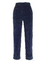 Pantalone corduroy Coco blu