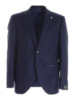 Abito Mantua monopetto blu