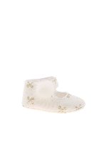 Scarpe bianche con stampa fiocco