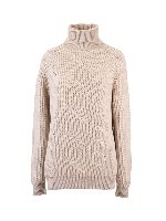 Dolcevita in cashmere bianco