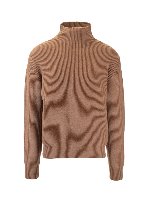 Pullover in cashmere marrone