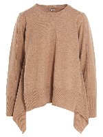 Pullover in cashmere beige