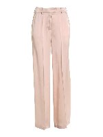 Pantalone in raso rosa