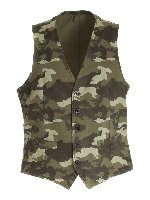 Gilet camouflage verde