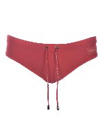 Slip da mare patch logo rosso