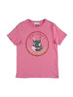 T-shirt rosa coniglio