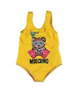 Costume Swimmer Teddy Bear giallo