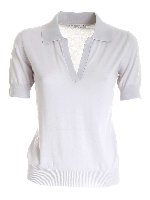 Maglia in cotone grigio