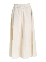 Pantalone oversize beige