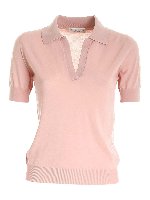 Maglia in cotone rosa
