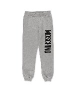 Pantaloni grigi con logo