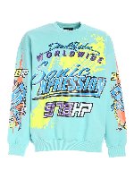 Felpa S-Martgus verde acqua