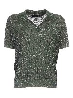 Maglia con inseti lame