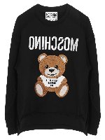 Felpa logo Teddy Bear nera