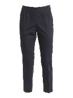 Pantalone nero vita alta