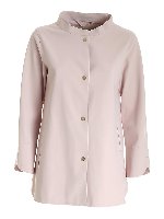 Soprabito asimmetrico rosa