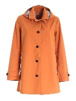 Soprabito arancione con logo