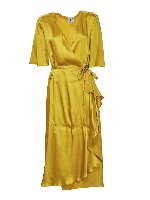 Abito a portafoglio color oro