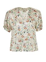 Blusa scollo a V floreale