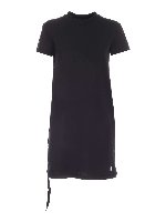 Abito nero con coulisse