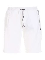 Bermuda bianchi con fascia logata