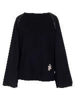 Blusa JW Anderson X Moncler Genius nera