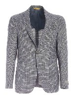 Giacca Kai monopetto blu